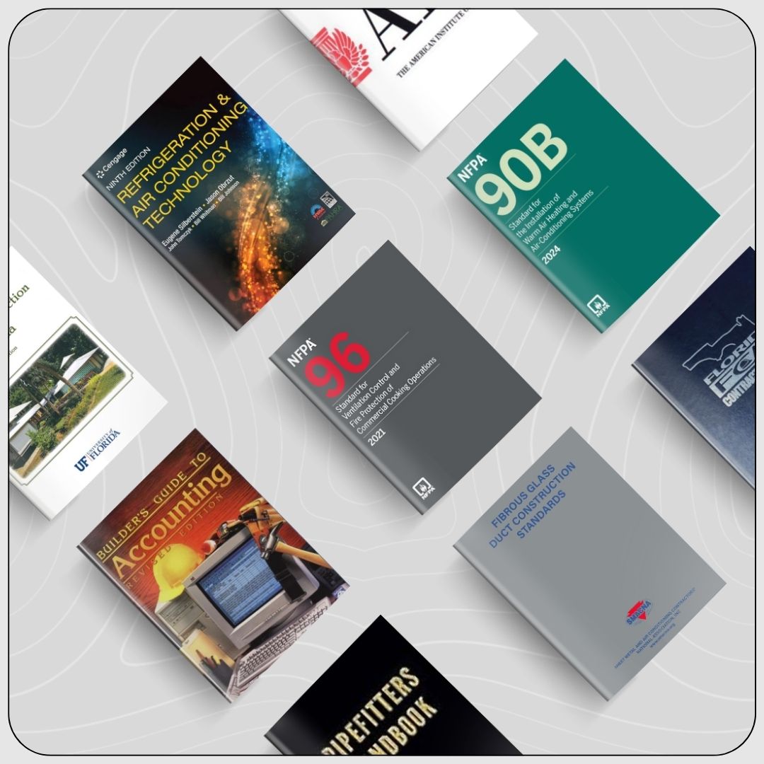 Air A Contractor Exam Book Bundle