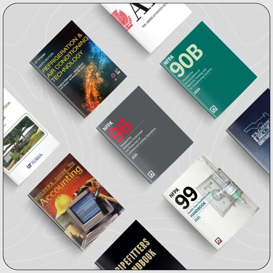 Mechanical Contractor Exam Book Bundle