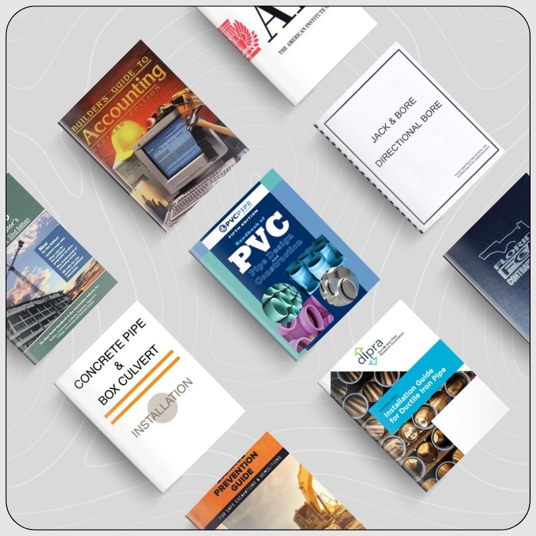 Underground Utilities Contractor Exam Book Bundle