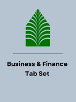 Pre-Printed Tabs for the Business & Finance Exam Books