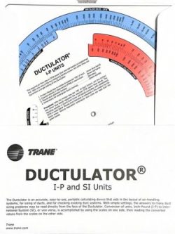 Trane Ductulator