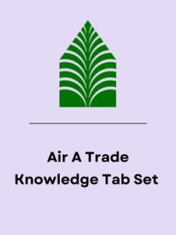 Pre-Printed Tabs for the Reference Books used in the Trade Knowledge part of the Class A Air Conditioning Contractor's Exam