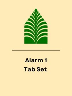 Pre-Printed Tabs for the Reference Books used in the Alarm System I Contractor's Exam - Does not include NEC Tabs