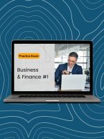 Online Practice Exam: <br><span class="smaller"> Business & Finance #1</span>