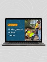 Online Practice Exam: <br><span class="smaller">Underground Utilities Trade Knowledge</span>